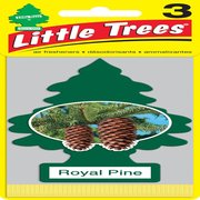 Little-Trees Little Trees Green Royal Pine Air Freshener , 3PK U3S-32001